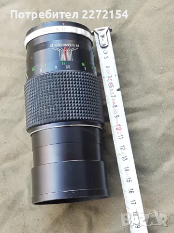 Голям обектив за фотоапарат със сенник, снимка 8 - Обективи и филтри - 49888757