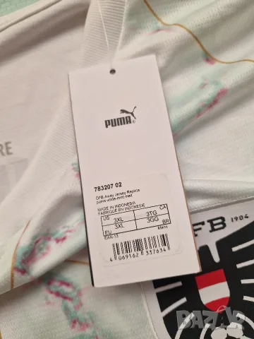 Страхотна мъжка футболна тениска PUMA , нова с етикет, размер 3XL, снимка 6 - Тениски - 55991043