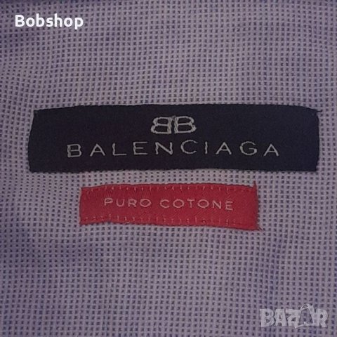 Мъжка риза BALENCIAGA, снимка 2 - Ризи - 40611309