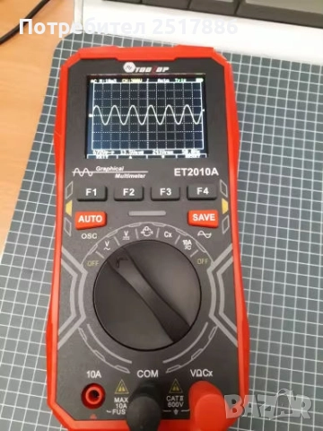 TOOLTOP ET2010A 2 в 1 Цифров осцилоскоп Мултицет 1MHz 2.5MSps, снимка 7 - Друга електроника - 51756713