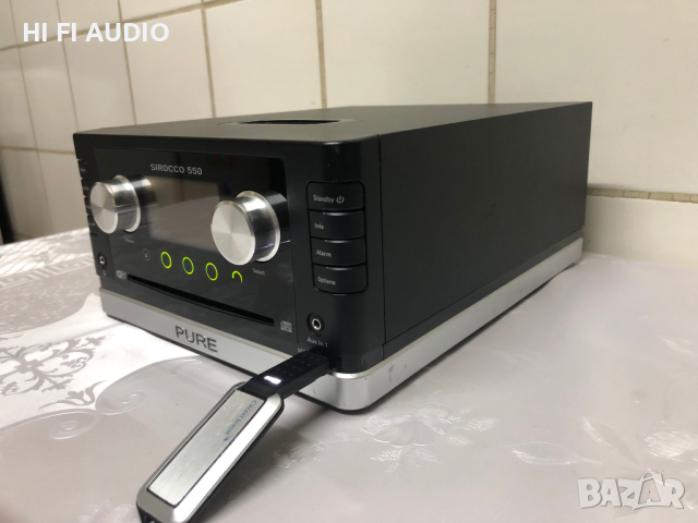 Pure Sirocco 550 Internet radio, снимка 3 - Ресийвъри, усилватели, смесителни пултове - 44604714