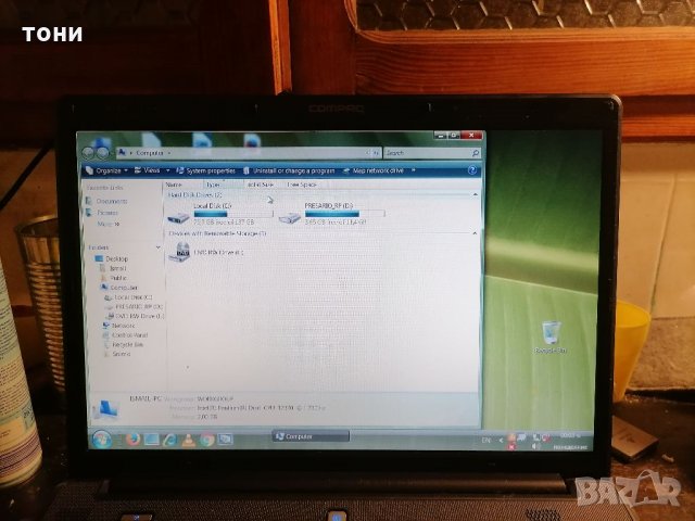 Лаптоп Compaq presario c700, снимка 2 - Лаптопи за дома - 35905021