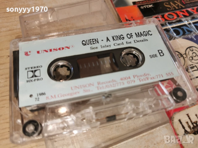 QUEEN-UNISON TAPE 0403261524E15R66, снимка 4 - Аудио касети - 53708267