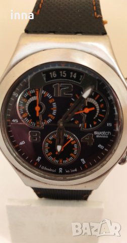 Мъжки хронограф SWATCH, Swiss made, снимка 5 - Мъжки - 42366516