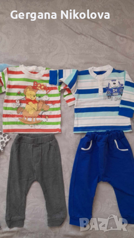 Бебешки дрехи 80/86 размер, снимка 3 - Комплекти за бебе - 44825470