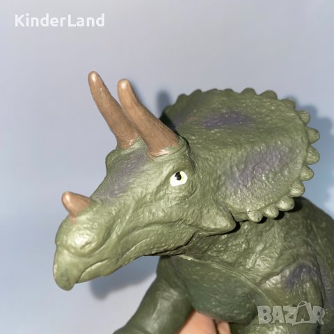 Динозавър Triceratops, 35см. , снимка 2 - Други - 39469949