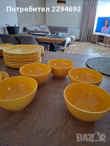 Сервиз за хранене керамичен, снимка 3 - Сервизи - 53130683