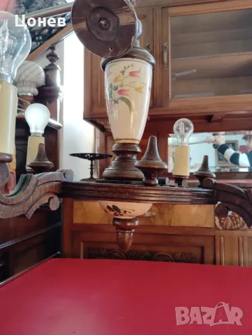 Полилей с 4 светлоизточника, снимка 3 - Лампи за таван - 48674055