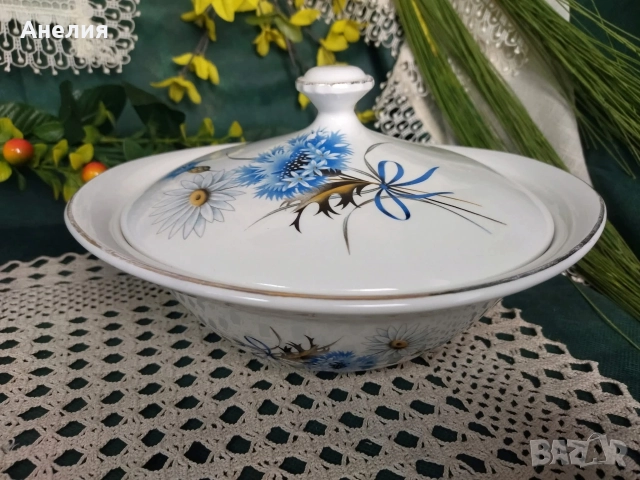 Съд за сервиране с метличина, снимка 2 - Чинии - 52250735