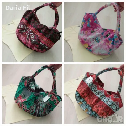 Чанти от плътен текстил, подходящи и за плажни, снимка 1