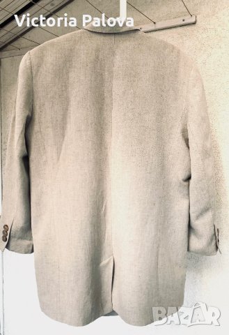 Сако DINOMODA Германия лен и вискоза, снимка 5 - Сака - 44396089