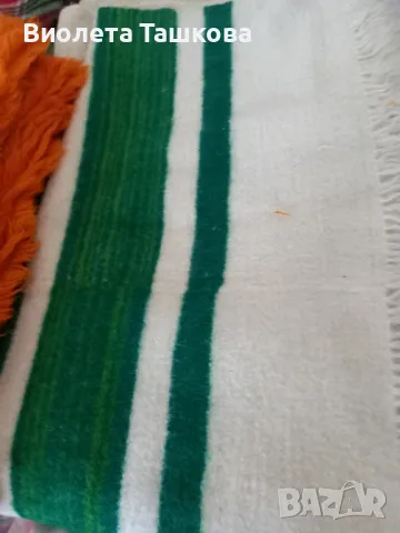 Продавам  1 бр родопско одеяло,2 бр.дом.тъкани черги 1 бр. китеник, снимка 3 - Олекотени завивки и одеяла - 49904166