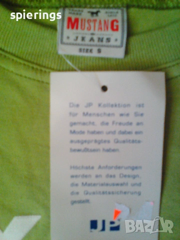 10 бр. T-shirt "Mustang jeans" size S, снимка 2 - Тениски - 53613826