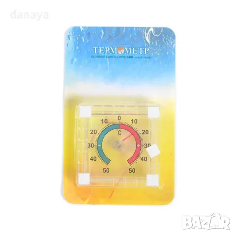 5096 Самозалепващ се външен термометър за прозорци, снимка 2 - Други стоки за дома - 47014709