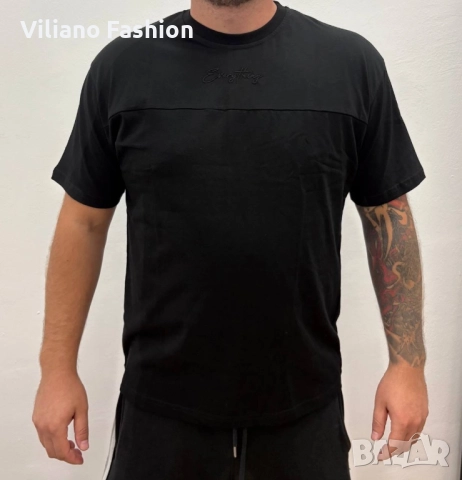 Мъжка тениска с бродерия 