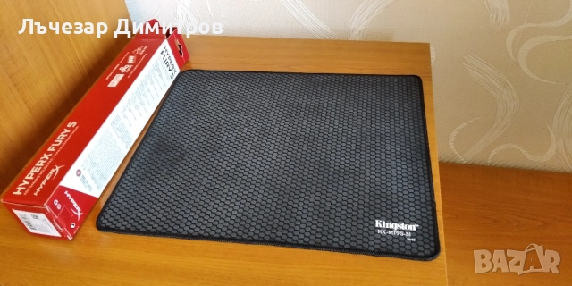 Подложка за мишка Kingston HyperX Fury S Pro S, черна, 290 x 240 мм, снимка 6 - Клавиатури и мишки - 51884560