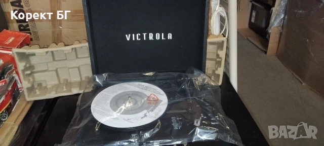  Нов грамофон Victrola VSC-550BT с Bluetooth и вградени говорители, снимка 5 - Грамофони - 50603639