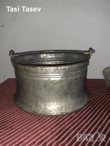 Меден, бакърен тиган и котле., снимка 2 - Други стоки за дома - 52905774