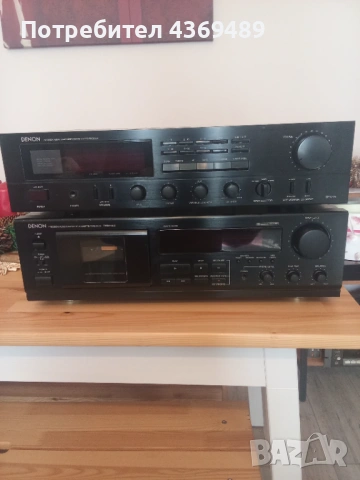 Дек и усилвател ресивър Денон