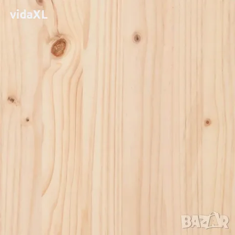 vidaXL Двуетажно легло без матрак 90x200 cm масивна дървесина бор, снимка 9 - Спални и легла - 56146960