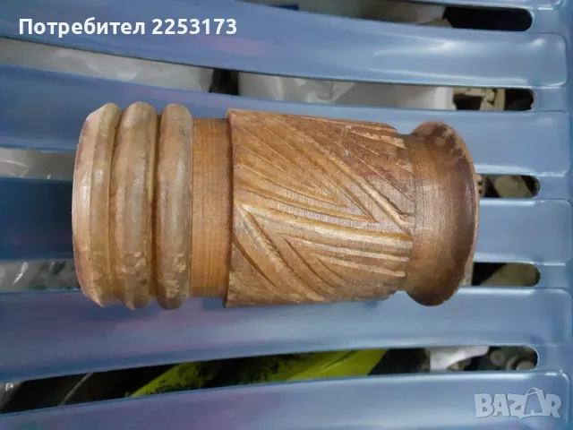 Дървен моливник от соца