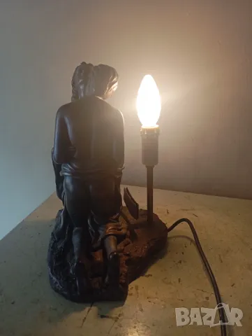 фигуративна настолна лампа, снимка 3 - Настолни лампи - 49602556