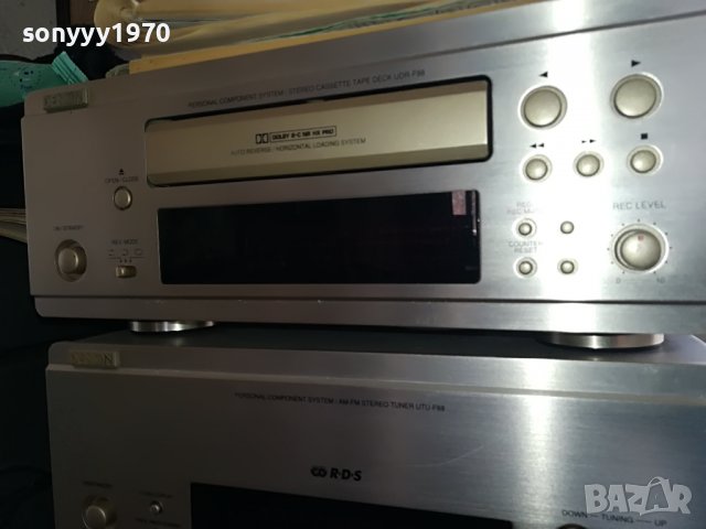 DENON AMPLI+DECK+TUNER ВНОС SWISS 0802231142, снимка 8 - Ресийвъри, усилватели, смесителни пултове - 39600661