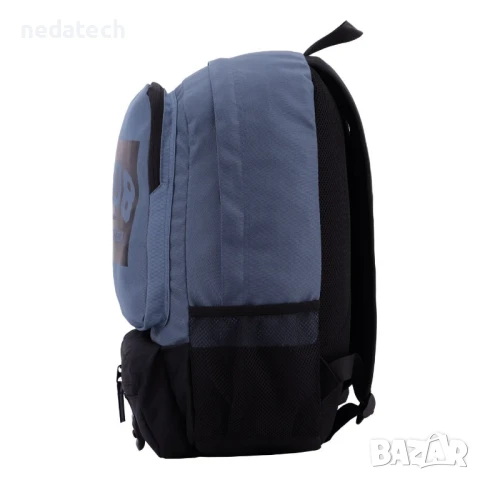 Ученическа раница My Way, Син - Черен, 32x15x47см., снимка 2 - Ученически пособия, канцеларски материали - 51426296