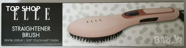 Четка за изправяне на косата на марката ELLE, снимка 6 - Преси за коса - 48804938