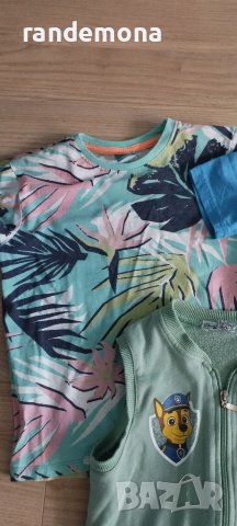 Детски тениски + елек размер 122, снимка 2 - Детски тениски и потници - 41626326