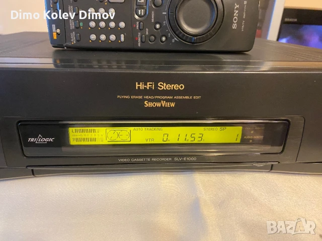SONY SLV E1000. Видео Рекордер.Рядък Топ Модел, снимка 10 - Плейъри, домашно кино, прожектори - 50832133