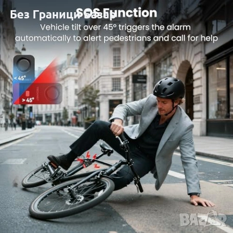 Нова Аларма за електрически велосипед мотор 120dB с дистанционно, снимка 5 - Части за велосипеди - 53745824