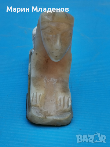Стара статуетка - свинкс, снимка 4 - Антикварни и старинни предмети - 36241351
