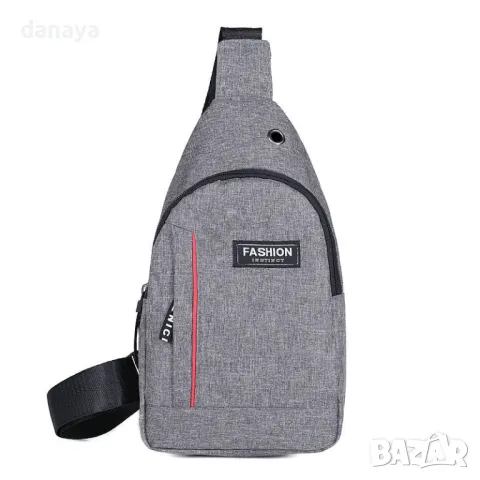 5852 Малка спортна чанта за през рамо мини раница с отвор за кабел, снимка 8 - Раници - 49944429