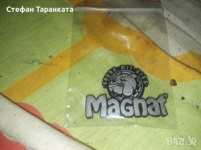 MAGNAT-Табелка от тонколона