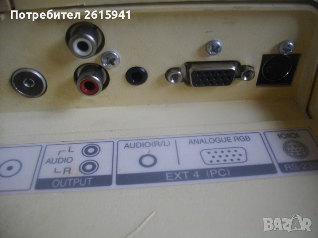 Японски Шарп-LCD Телевизор-За Части/За Ремонт-20 Инча-SHARP AQUOS LC20S5E-С Оригинално Дистанционно, снимка 14 - Телевизори - 41687212