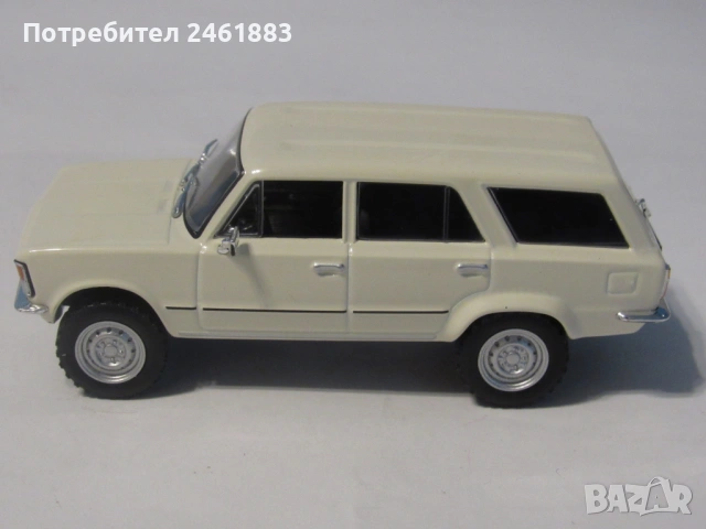 1/43 метална колекционерска количка Deagostini/IXO соц Полша Fiat 125P 4x4. Нов, снимка 2 - Колекции - 50530057