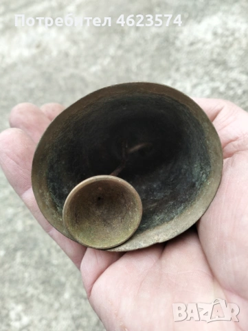 Стар бронзов чан, снимка 7 - Антикварни и старинни предмети - 53823991