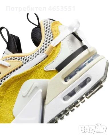 Нови дамски обувки Nike - Air Max Furyosa, бежови/жълти, снимка 5 - Маратонки - 55963181