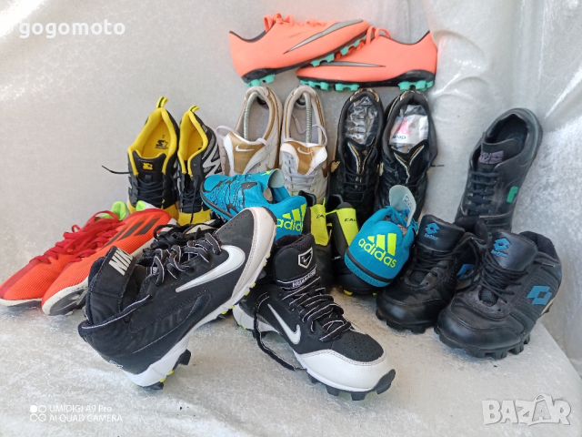 нови  унисекс детски бутонки, бейзбол  NIKE® original AIR HUARACHE, футболни обувки, калеври 30 - 31, снимка 10 - Детски маратонки - 44639537