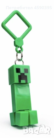 Майкнкрафт Крипър | Minecraft Creeper ключодържател