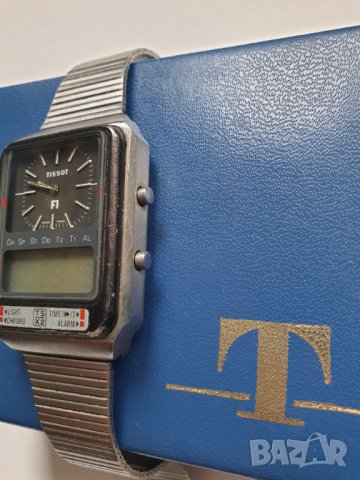Цифров и аналогов часовник TISSOT TS-X2 (F-1) 1980 година, снимка 7 - Антикварни и старинни предмети - 40718525
