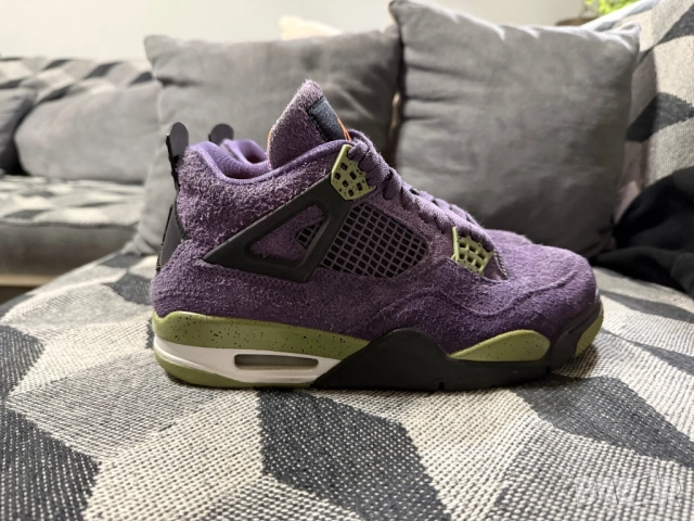 Nike Air Jordan 4 Retro Canyon Purple, снимка 2 - Маратонки - 52447517