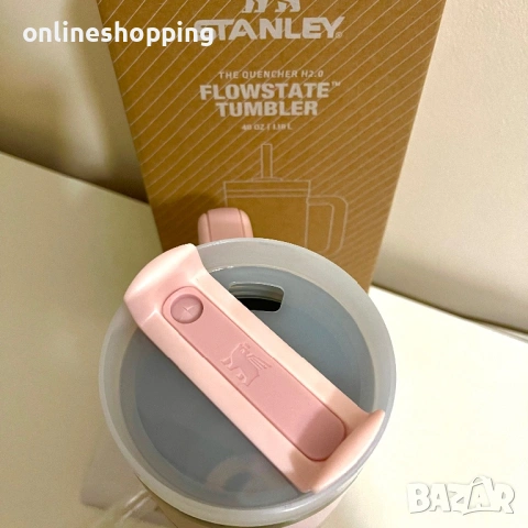 **НОВА** термо чаша Stanley Quencher H2.0 FlowState Tumbler 40oz/1.18L , снимка 3 - Други стоки за дома - 53023859