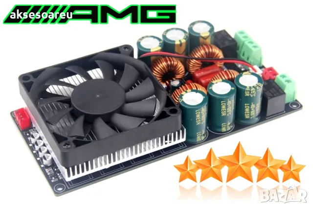 Нов качествен Мощен Цифров Стерео Усилвател HIFI клас D с висока мощност 2 x 600 W на готов Модул , снимка 10 - Ресийвъри, усилватели, смесителни пултове - 56084758