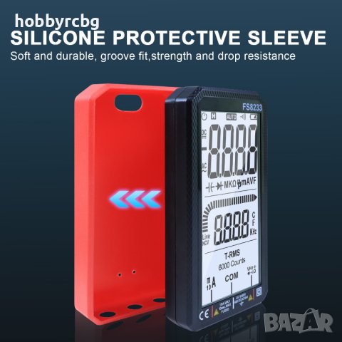 Mултиметър T-RMS, памет 6000 записа, безконтактно откриване на напрежение, снимка 3 - Други инструменти - 41652343