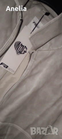 Стилно Кожено Яке  С М Л ХЛ, снимка 2 - Якета - 52559050