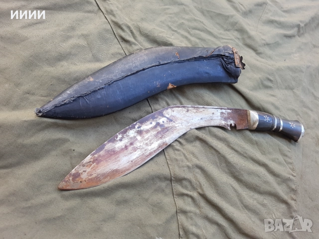 Меч нож Гурка Кукри , снимка 4 - Антикварни и старинни предмети - 52859088