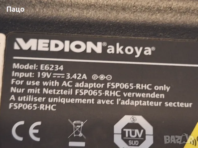 Medion Akoya E6234/ i5 2410M /2ГБ ВИДЕО/Рам 8GB, снимка 11 - Лаптопи за дома - 49355614