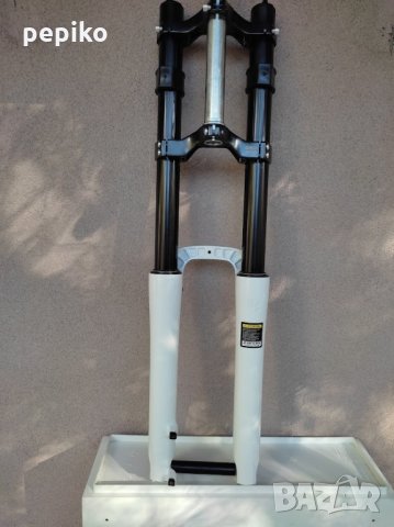 Продавам колела внос от Германия алуминиева магнезиева двукоронна вилка ZOOM WAIT 26 цола диск, снимка 8 - Части за велосипеди - 34627182